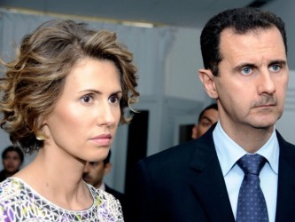 Асма и Башар Асад