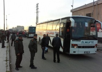 Террористы уезжают в Идлиб