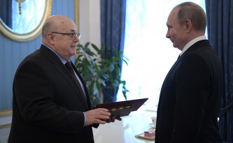 Владимир Путин и Александр Калягин 