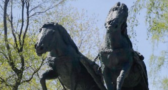 По дорогам войны. Монгольские лошади