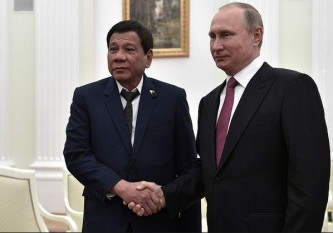 Родриго Дутерте и Владимир Путин