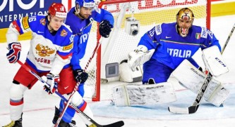 Хоккей, Россия - Италия 10:1