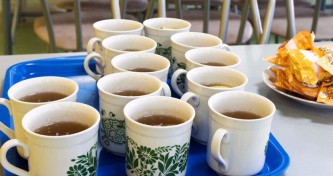 Школьная столовая 