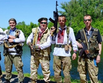Украинцы с оружием