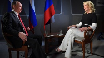 Владимир Путин и Меган Келли 