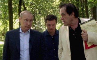 Владимир Путин и Оливер Стоун