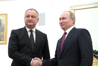 Игорь Додон и Владимир Путин