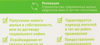 Реновация жилья 