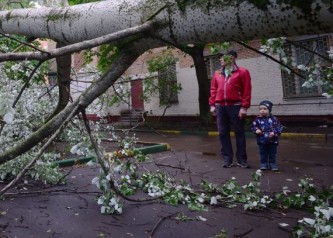 Ураган в Москве 