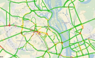 Яндекс.Пробки в Киеве