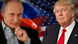 Владимир Путин и Дональд Трамп 