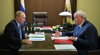 Владимир Путин и Георгий Полтавченко