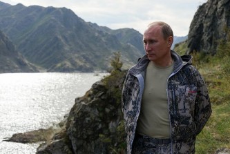Владимир Путин на отдыхе в Сибири