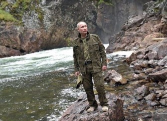 Владимир Путин на отдыхе в Сибири 