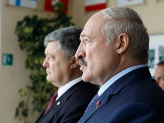 Александр Лукашенко и Петр Порошенко 