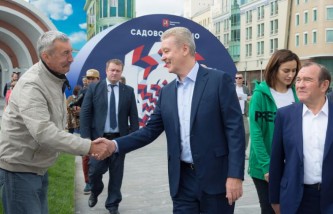 Собянин открыл площадь Красные Ворота