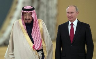 Владимир Путин и король Саудовской Аравии