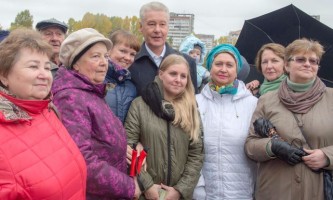 Собянин открыл парк усадьбы Михалково