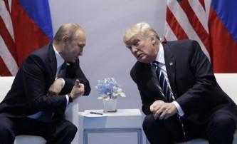 Владимир Путин и Дональд Трамп