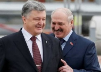 Порошенко и Лукашенко 