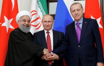 Рухани, Путин и Эрдоган 